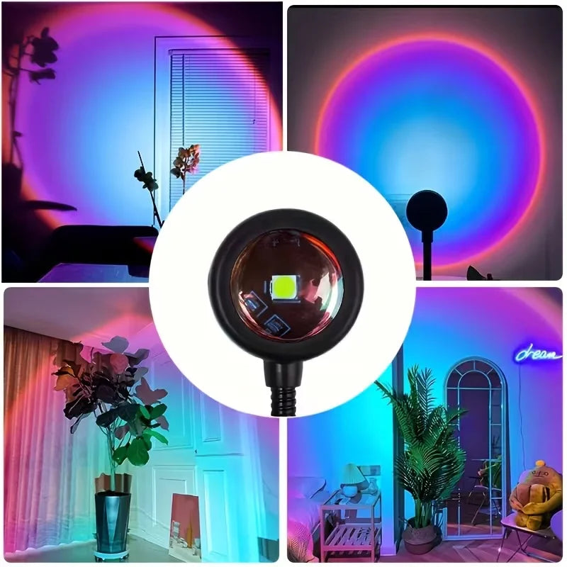 GoldenHour Sunset Projection Lamp - photo 3