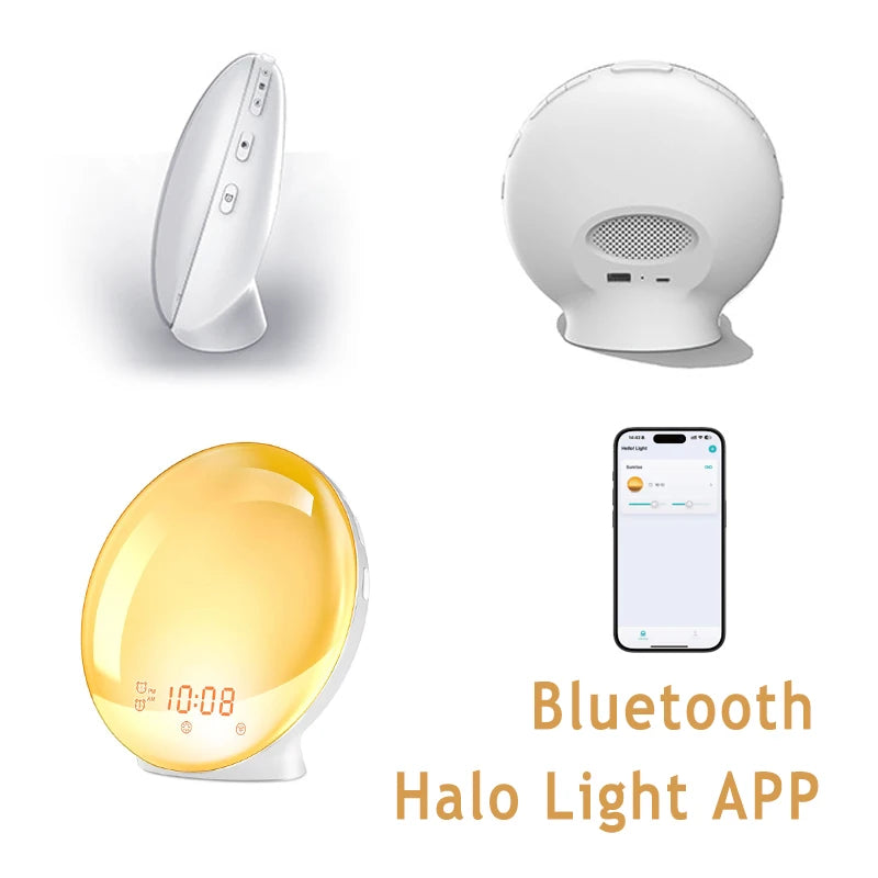 DawnRise Sunrise Alarm Clock & Wake-Up Light