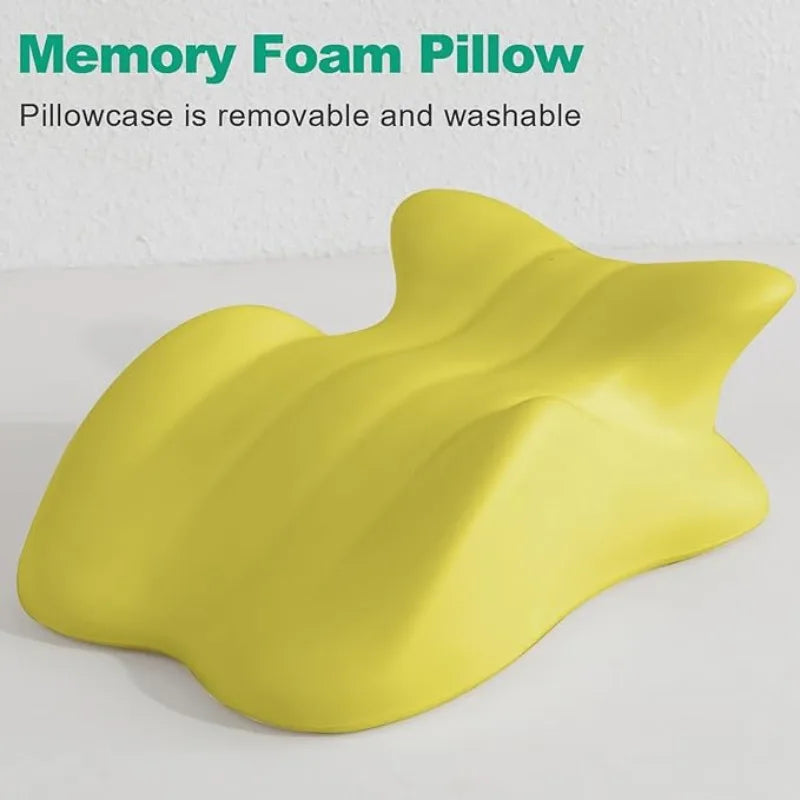 LeanBack Memory Foam Reading & Bed Rest Pillow