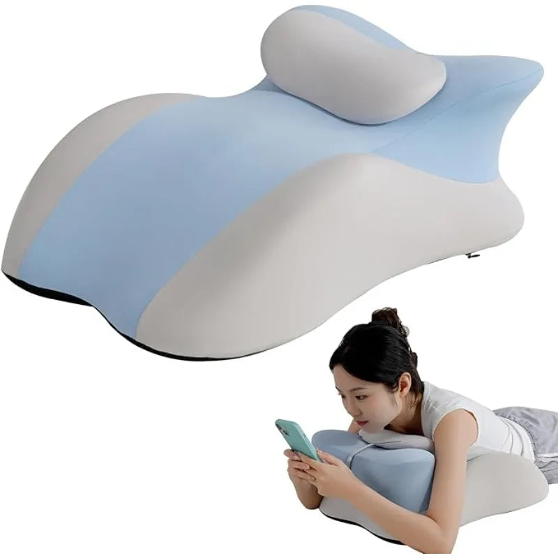 LeanBack Memory Foam Reading & Bed Rest Pillow