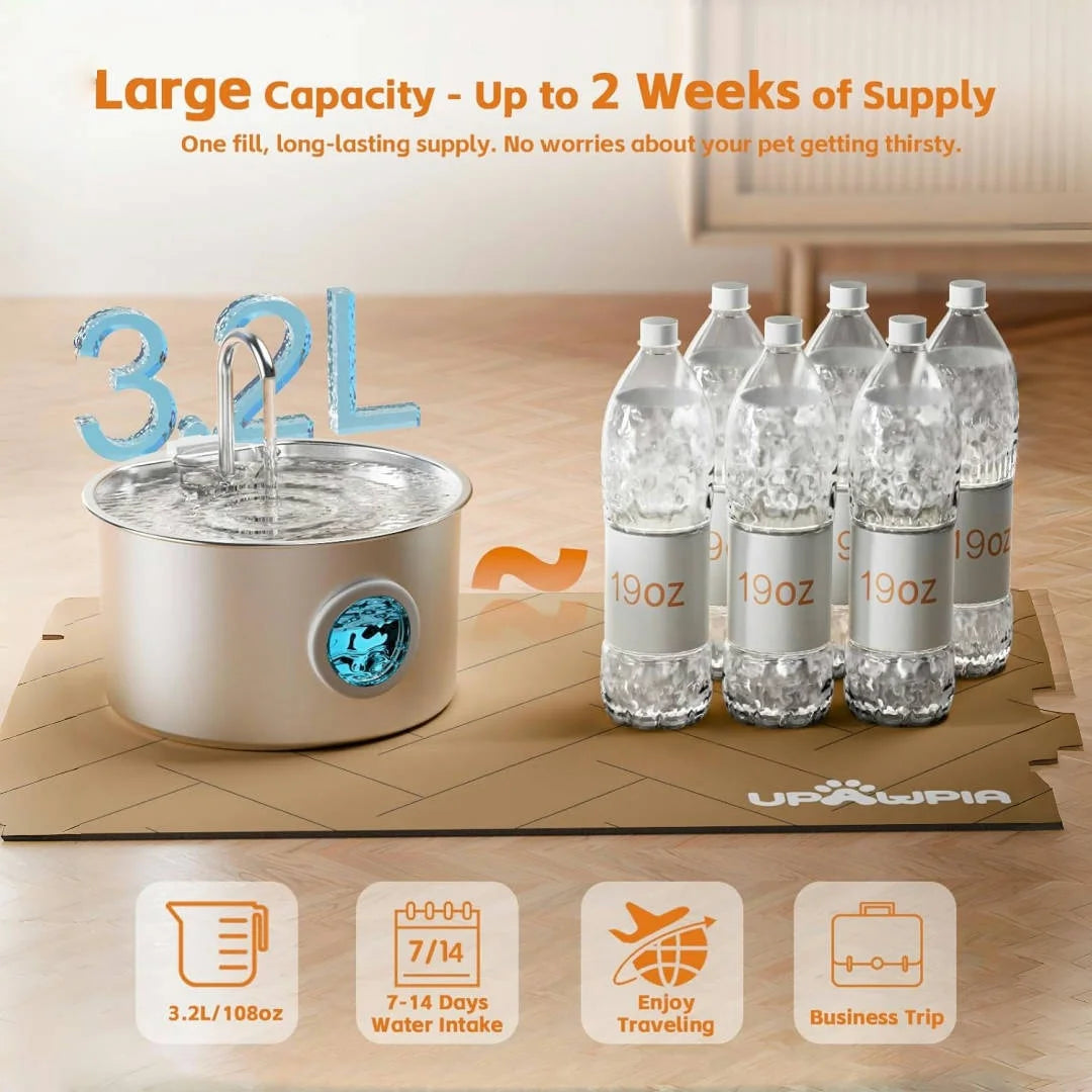 PurrFlow Automatic Pet Water Fountain - photo 3