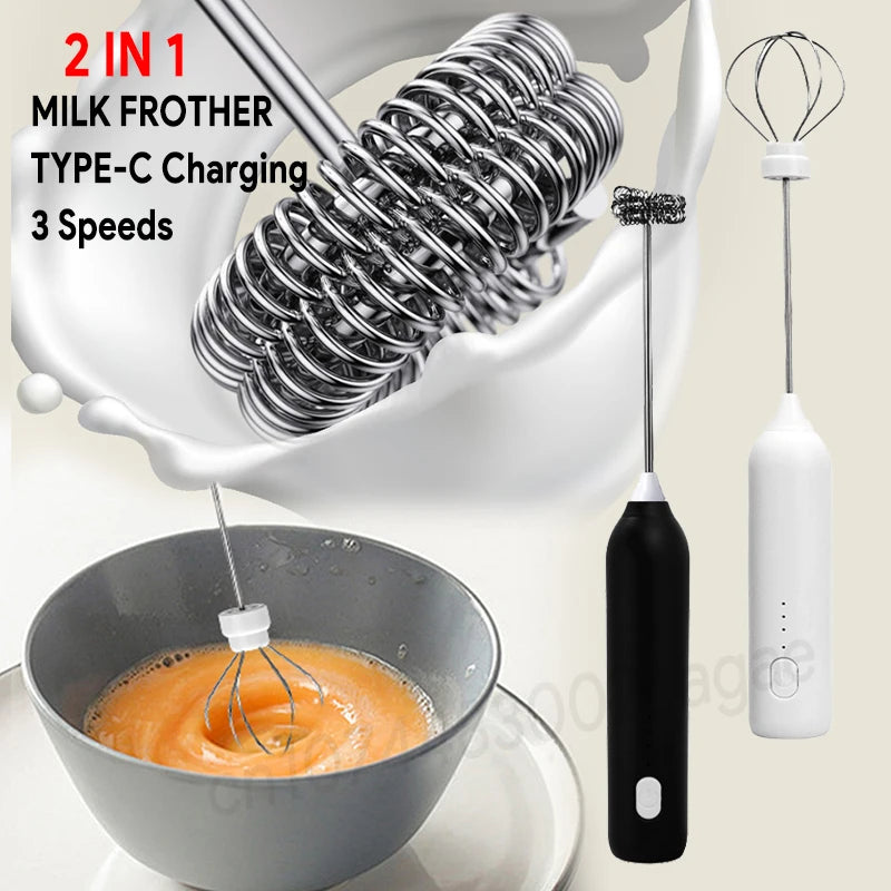 FoamPro Rechargeable Milk Frother & Whisk