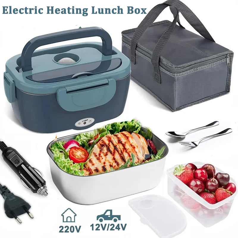HeatBox Portable Electric Lunch Box Warmer - photo 1
