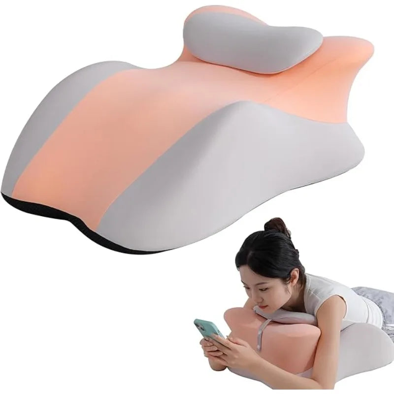LeanBack Memory Foam Reading & Bed Rest Pillow