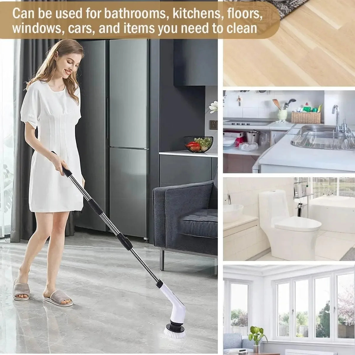ScrubMate Cordless Electric Spin Scrubber