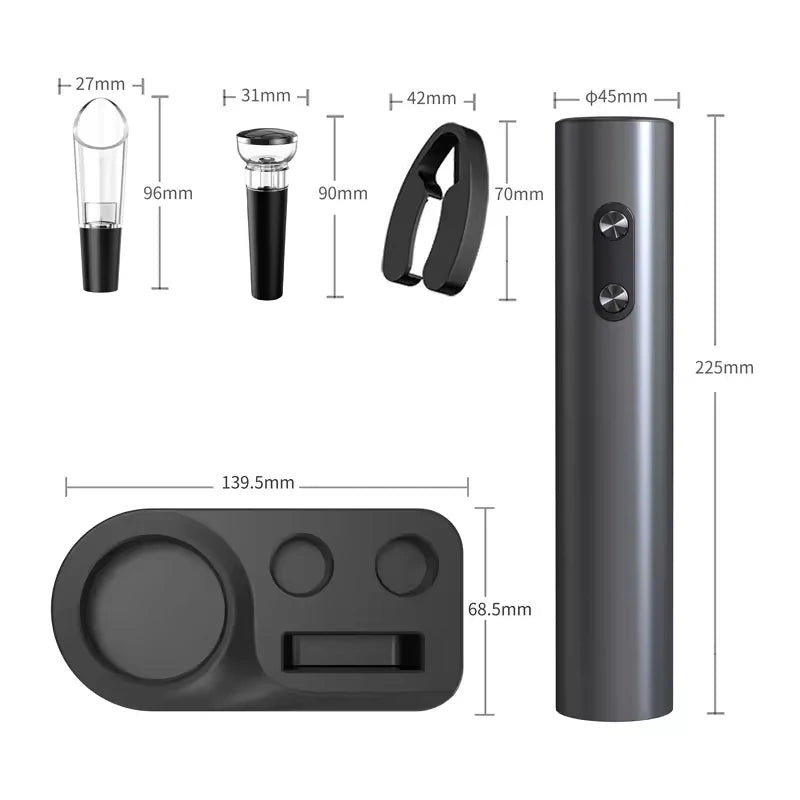UncorkPro Electric Wine Opener Gift Set