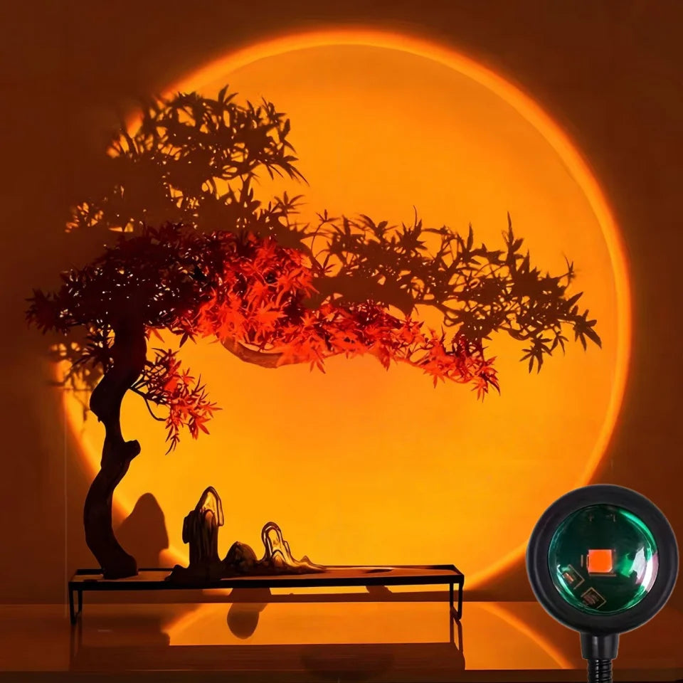 GoldenHour Sunset Projection Lamp - photo 4