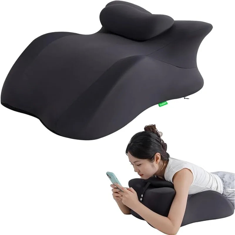 LeanBack Memory Foam Reading & Bed Rest Pillow