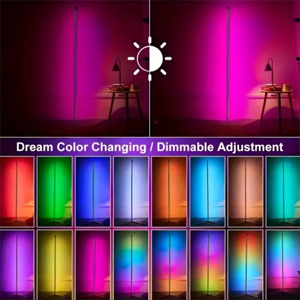 LumaCorner Smart RGB Corner Floor Lamp