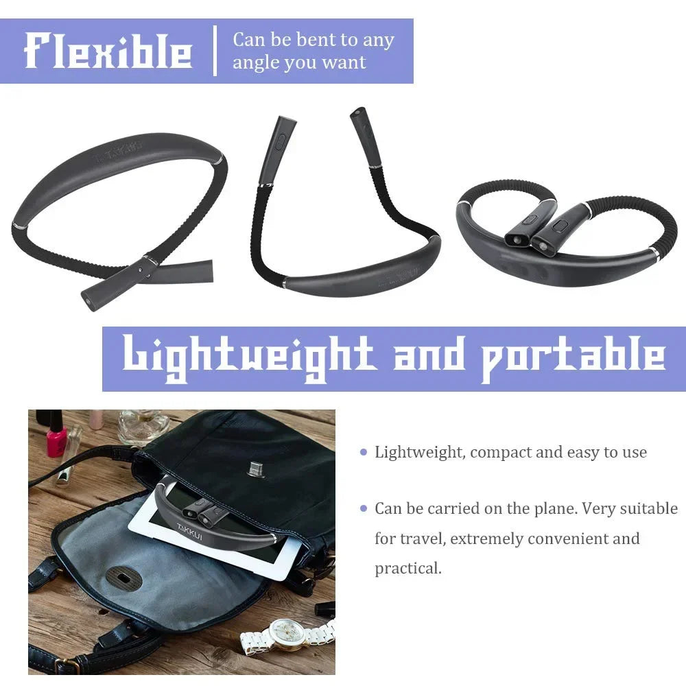NightOwl Rechargeable Neck Reading Light - photo 5