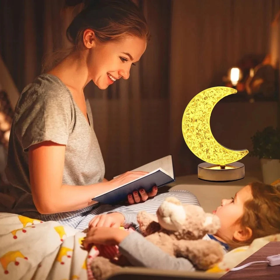 MoonSphere Crystal Ball Touch Night Light