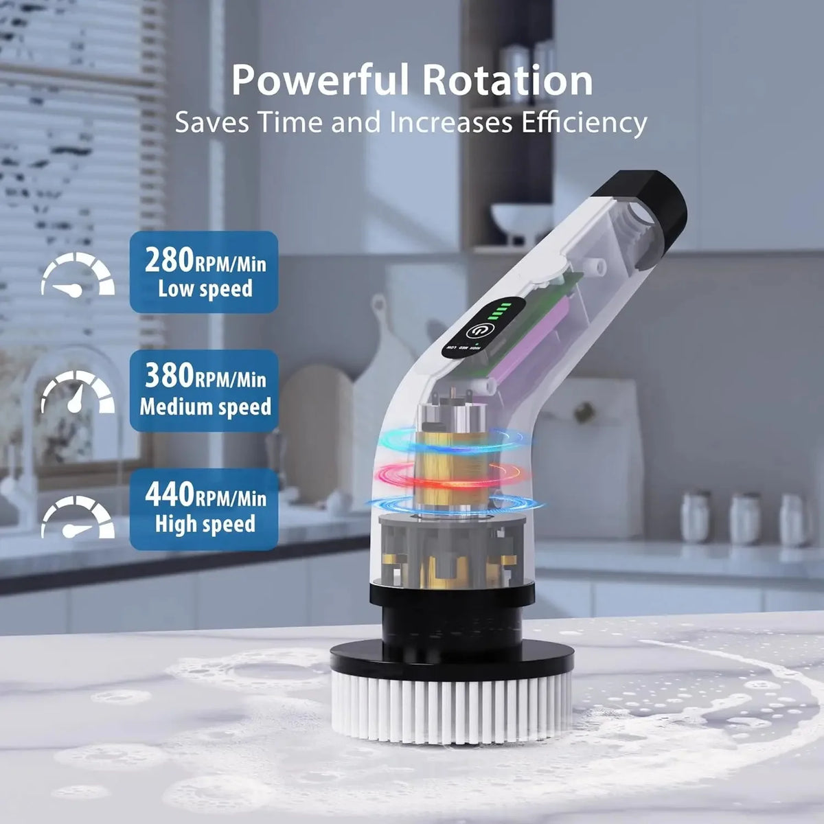ScrubMate Cordless Electric Spin Scrubber
