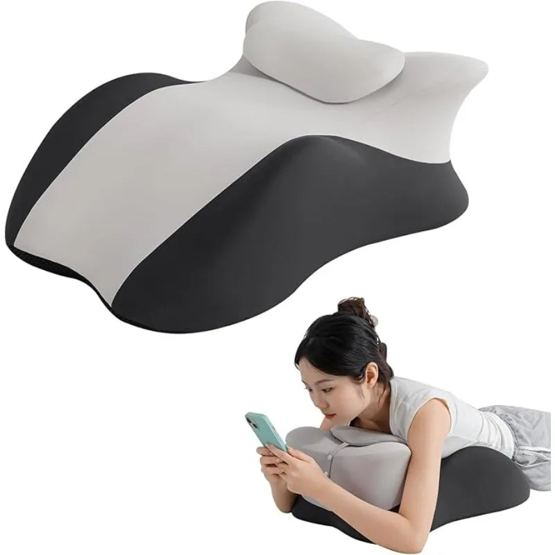 LeanBack Memory Foam Reading & Bed Rest Pillow