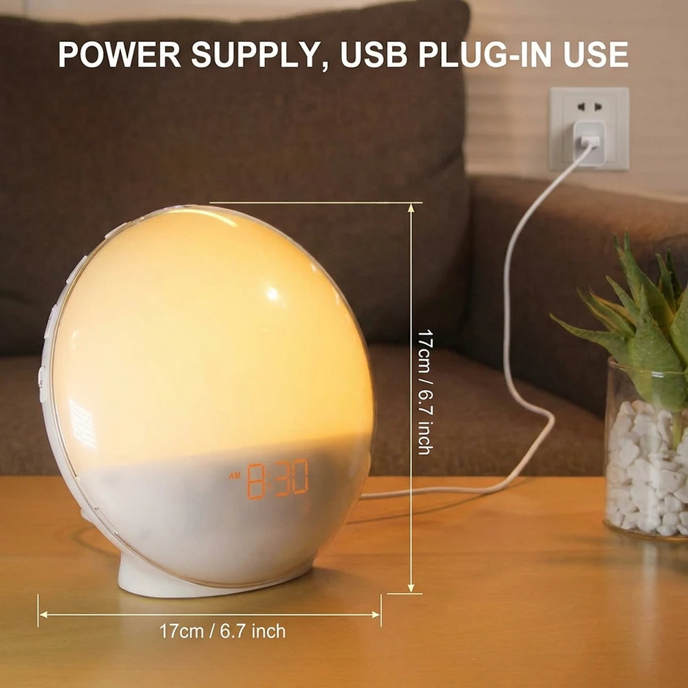 DawnRise Sunrise Alarm Clock & Wake-Up Light