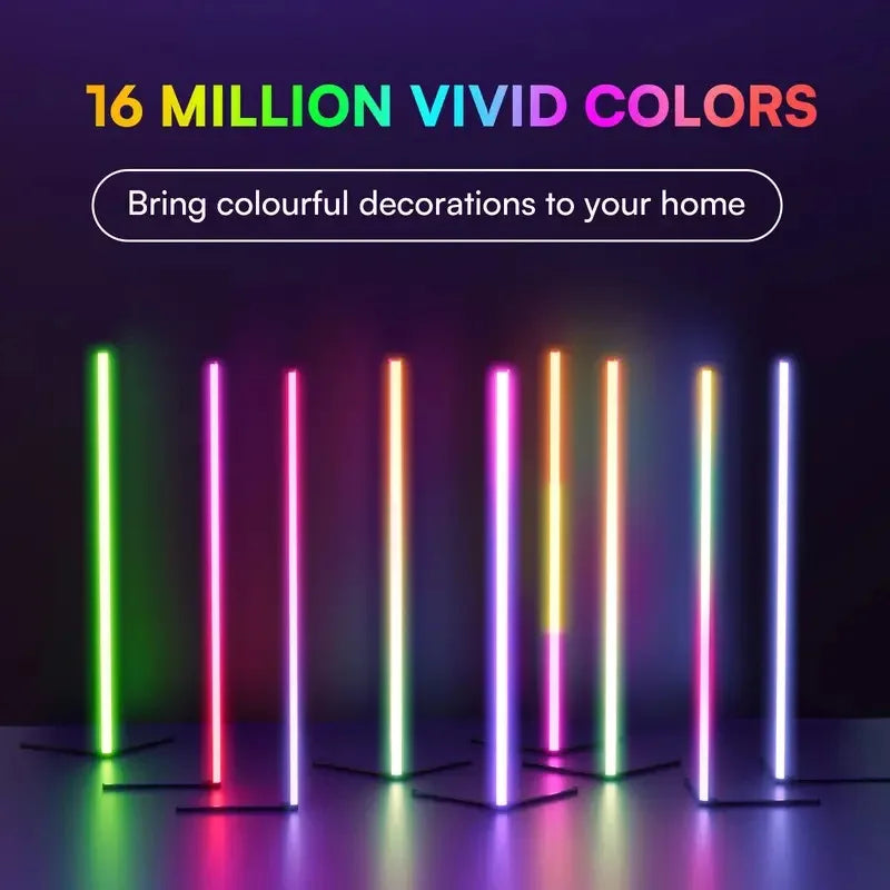 LumaCorner Smart RGB Corner Floor Lamp