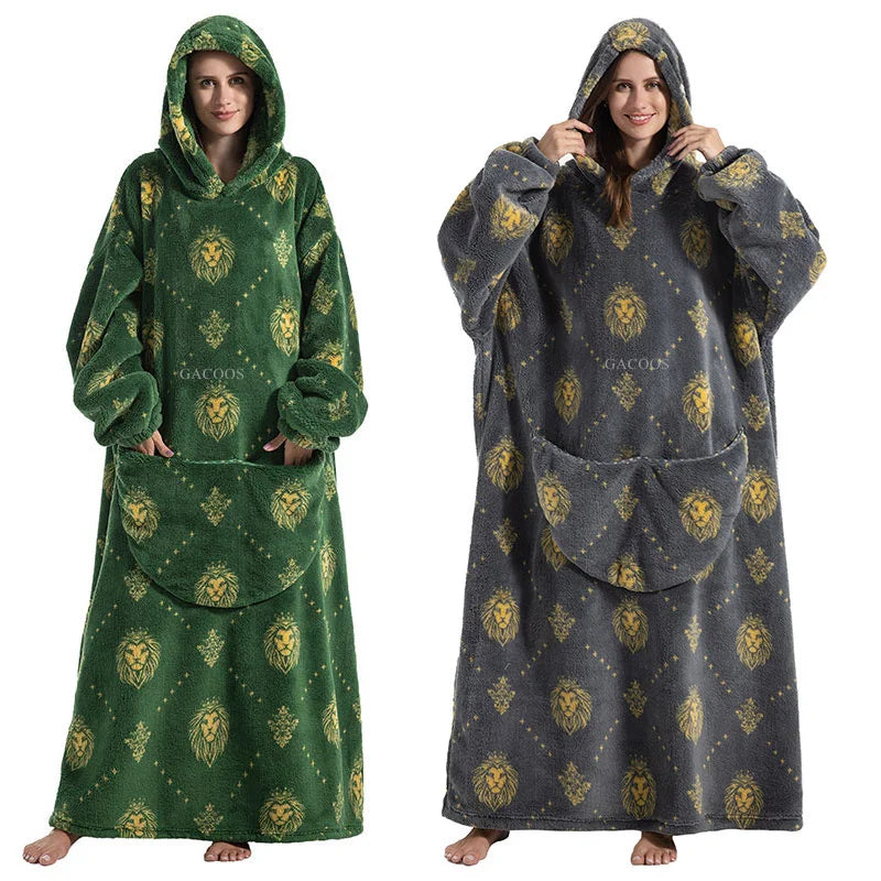 SnugWrap Oversized Hooded Sherpa Blanket - photo 5