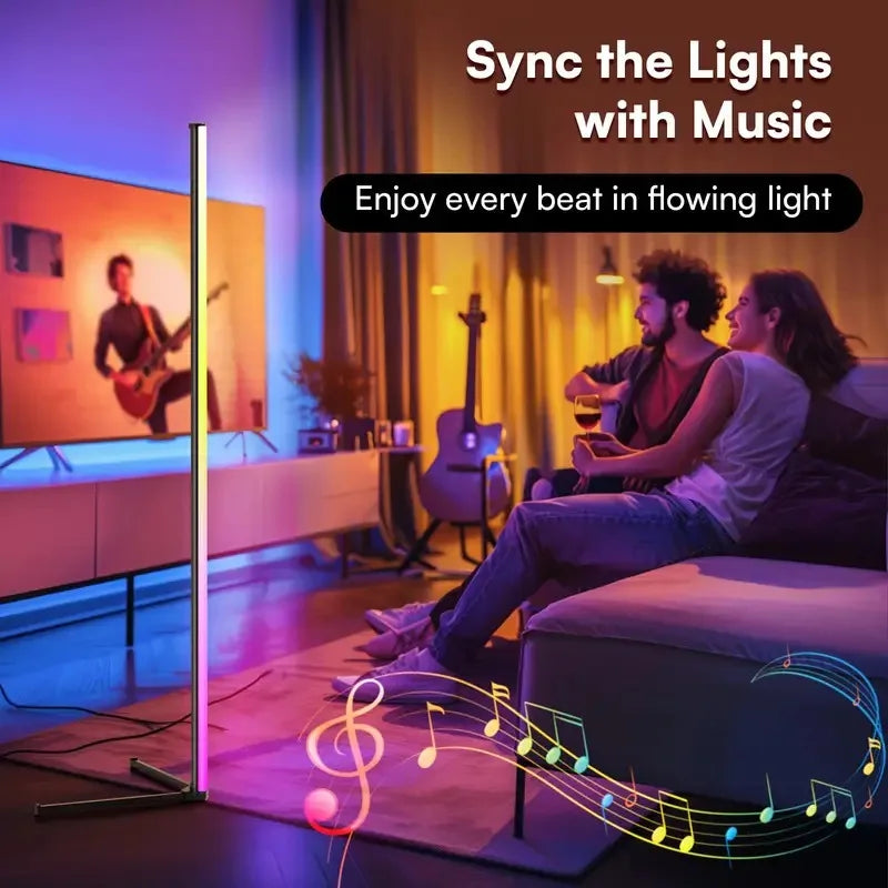 LumaCorner Smart RGB Corner Floor Lamp