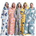 SnugWrap Oversized Hooded Sherpa Blanket - photo 1