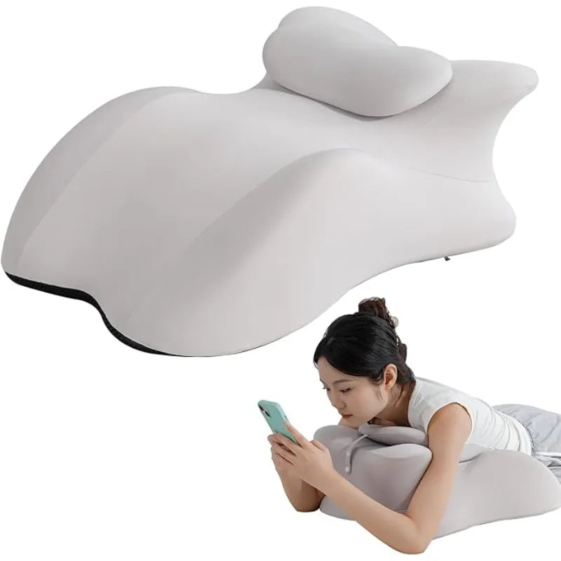 LeanBack Memory Foam Reading & Bed Rest Pillow
