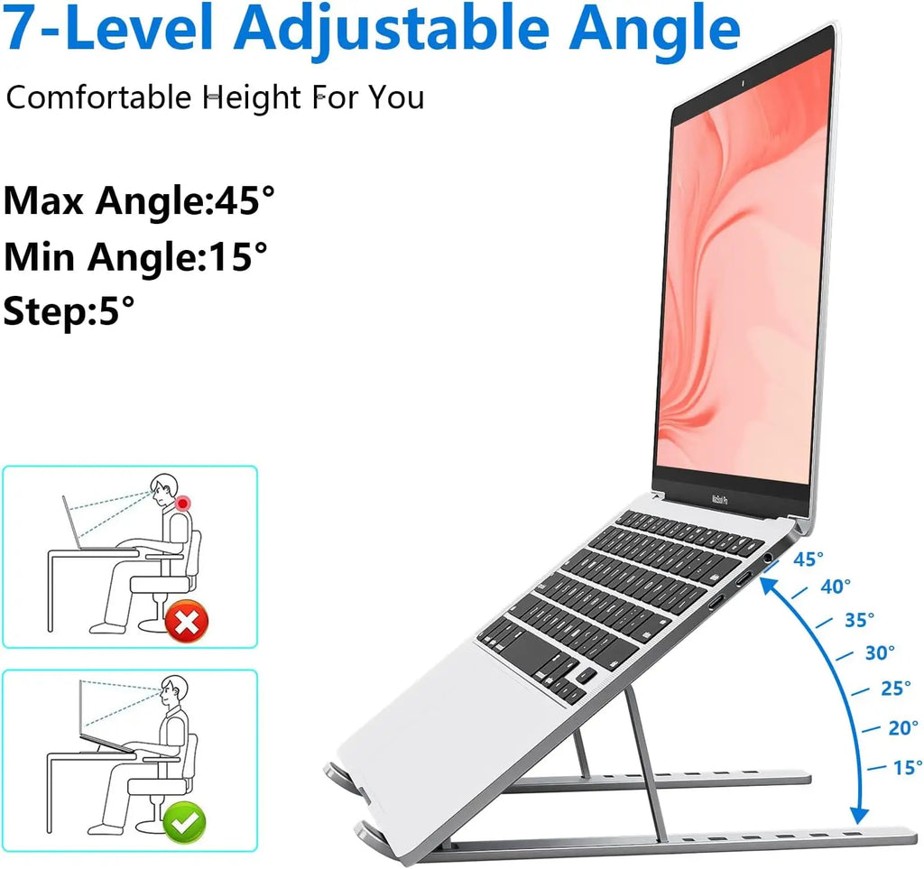 LiftDesk Foldable Aluminum Laptop Stand - photo 3