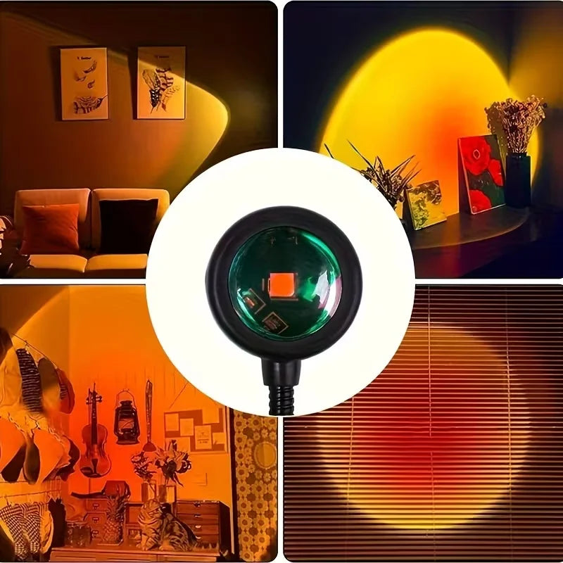 GoldenHour Sunset Projection Lamp - photo 2