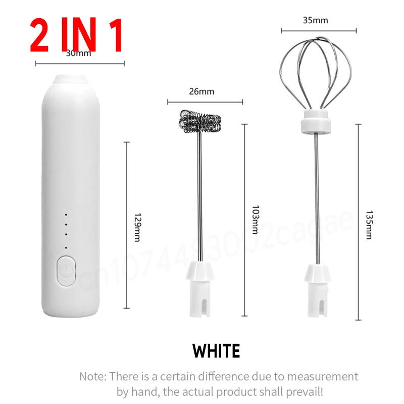 FoamPro Rechargeable Milk Frother & Whisk