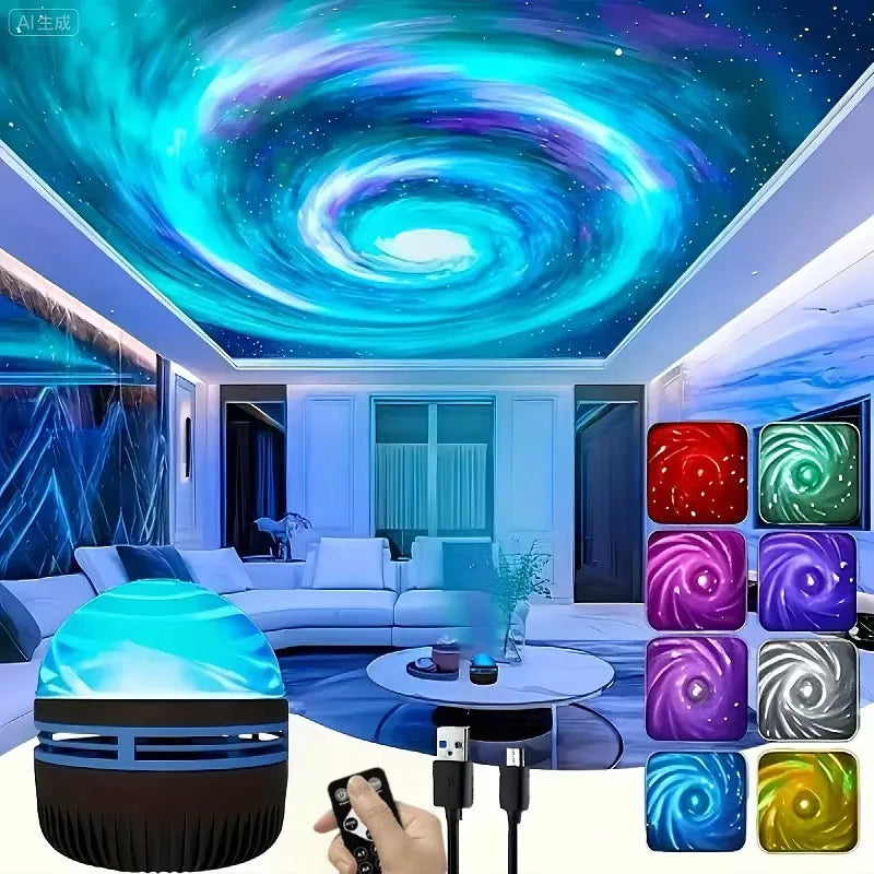 AuroraGlow Northern Lights Projector Lamp