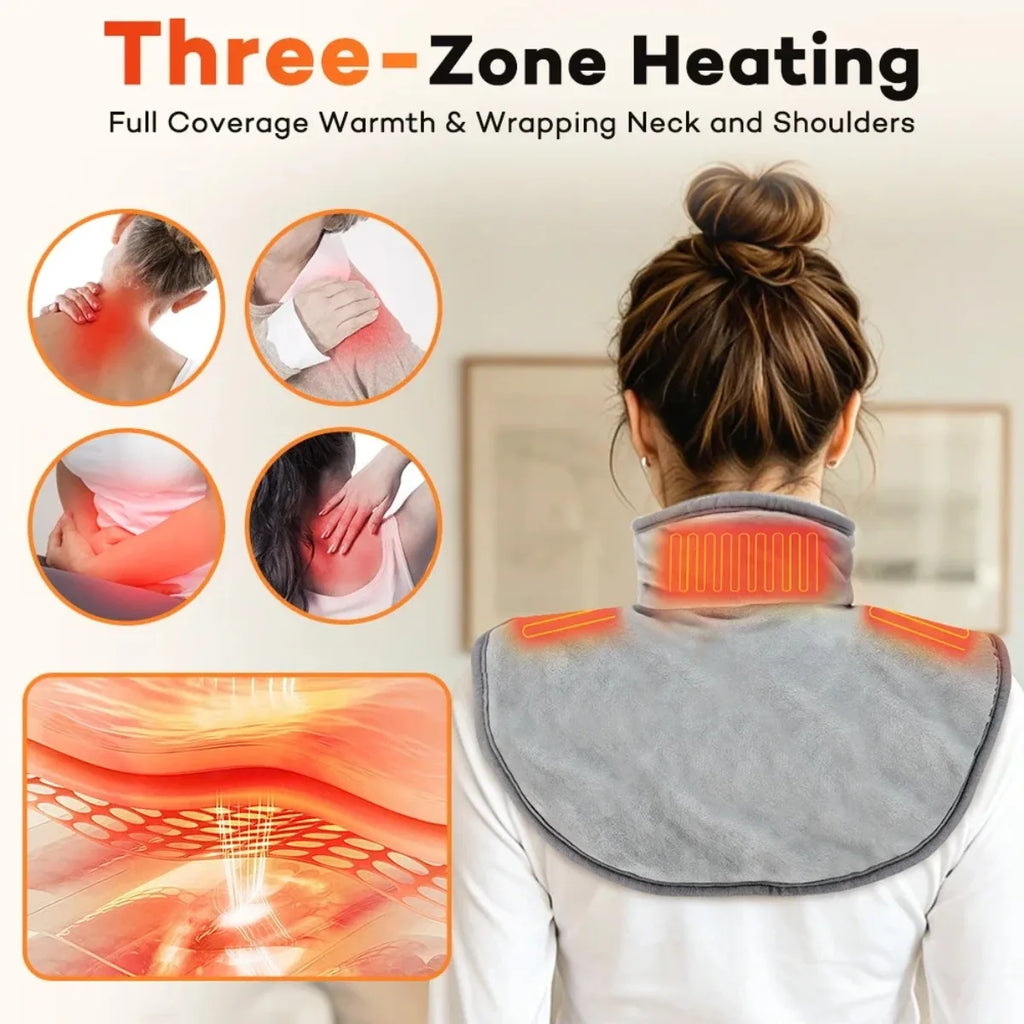 CozyWrap USB Heated Shoulder Shawl